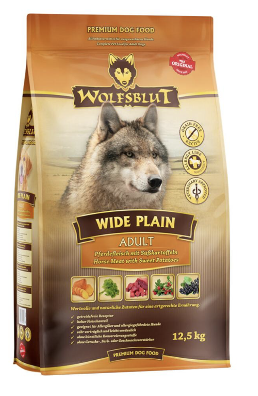 Wolfsblut Can Adult Wide Plain - Pferd 12,5 kg