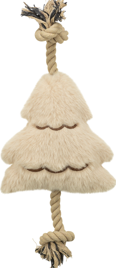 Xmas Tannenbaum mit Tau, Plüsch/Tau, 38cm