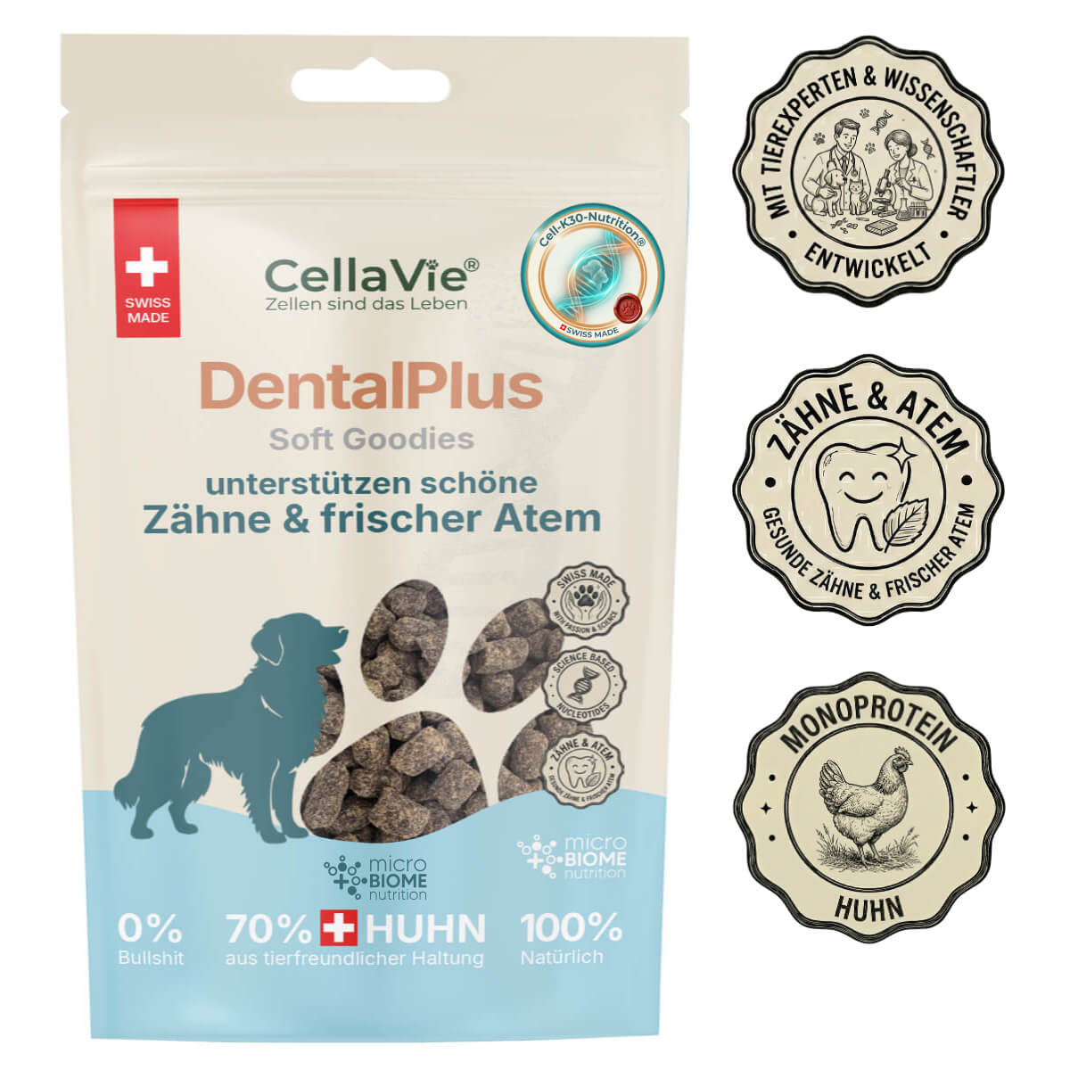 CellaVie® Hund DentalCare Soft Goodies 90g