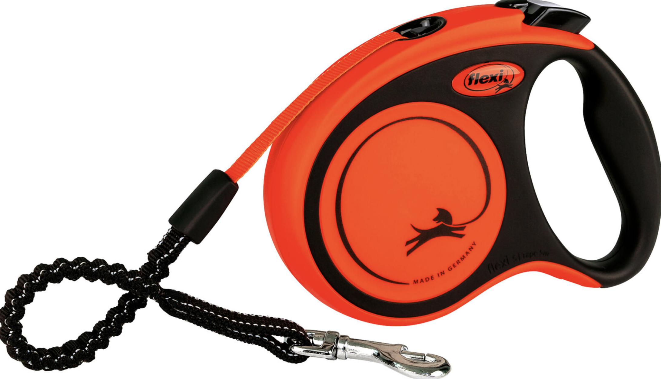 Flexi XTREME, Gurt, schwarz / orange