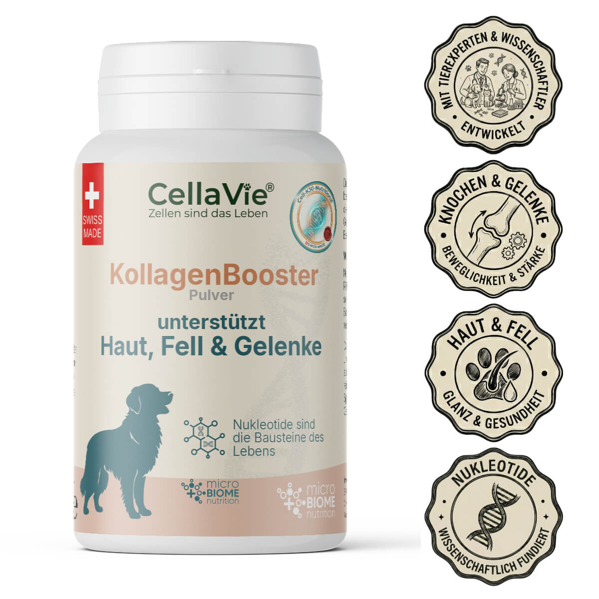 CellaVie® Hund KollagenBooster Pulver 130g