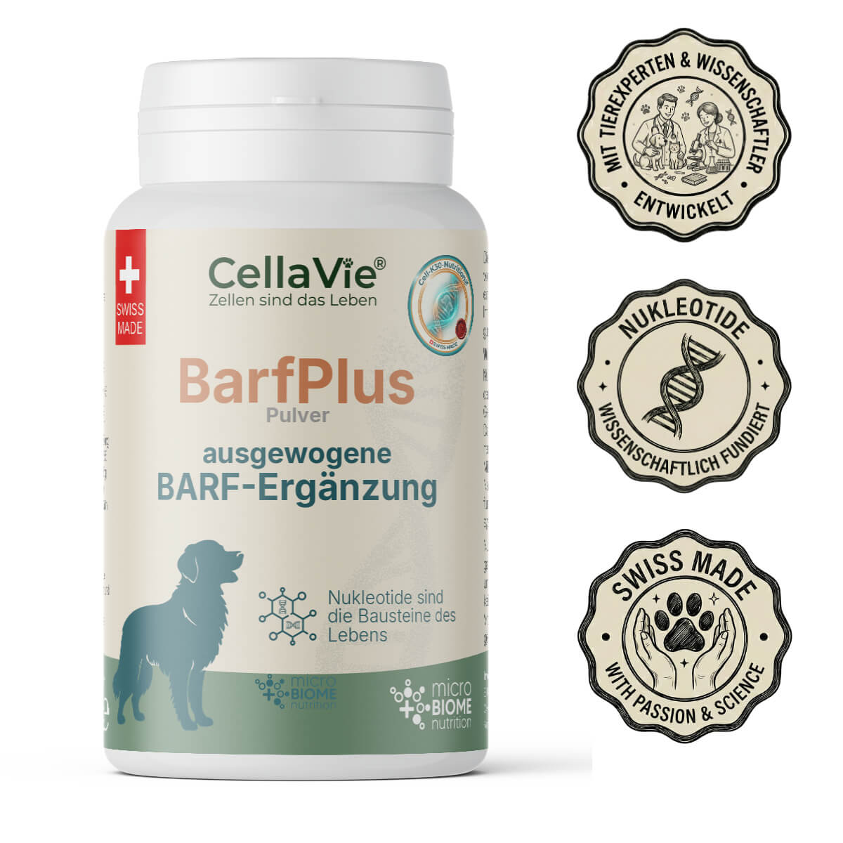 CellaVie® Hund BarfPlus Pulver 180g