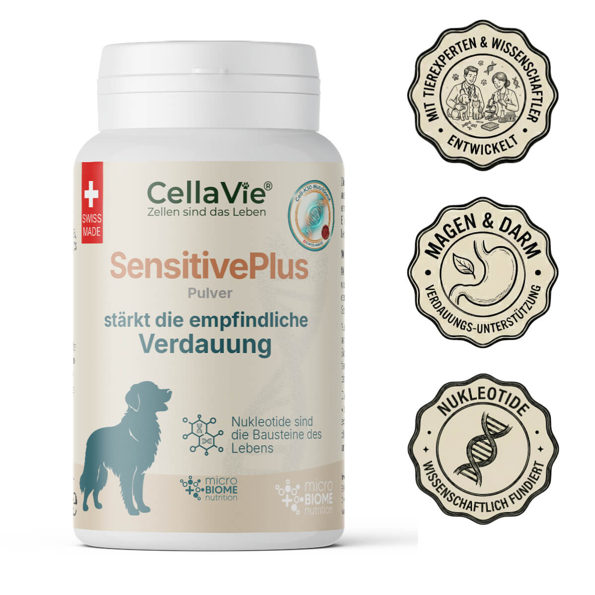 CellaVie® Hund SensitivPlus Pulver 130g