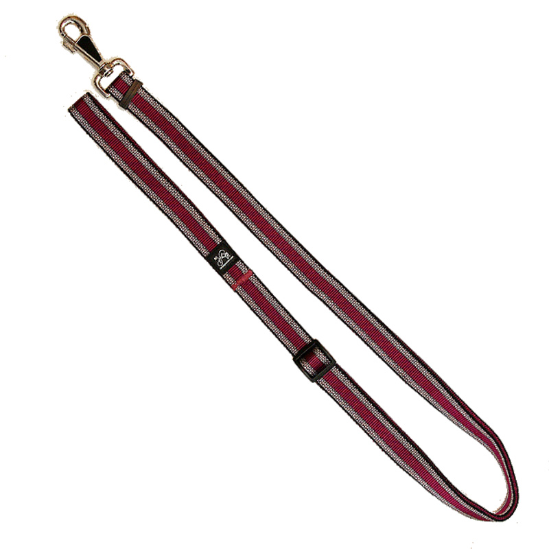 Kombi Hundeleine Softband Nylon Muster