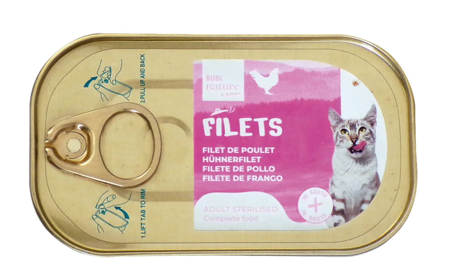 Bubi Nature Huhn in Brühe 85g