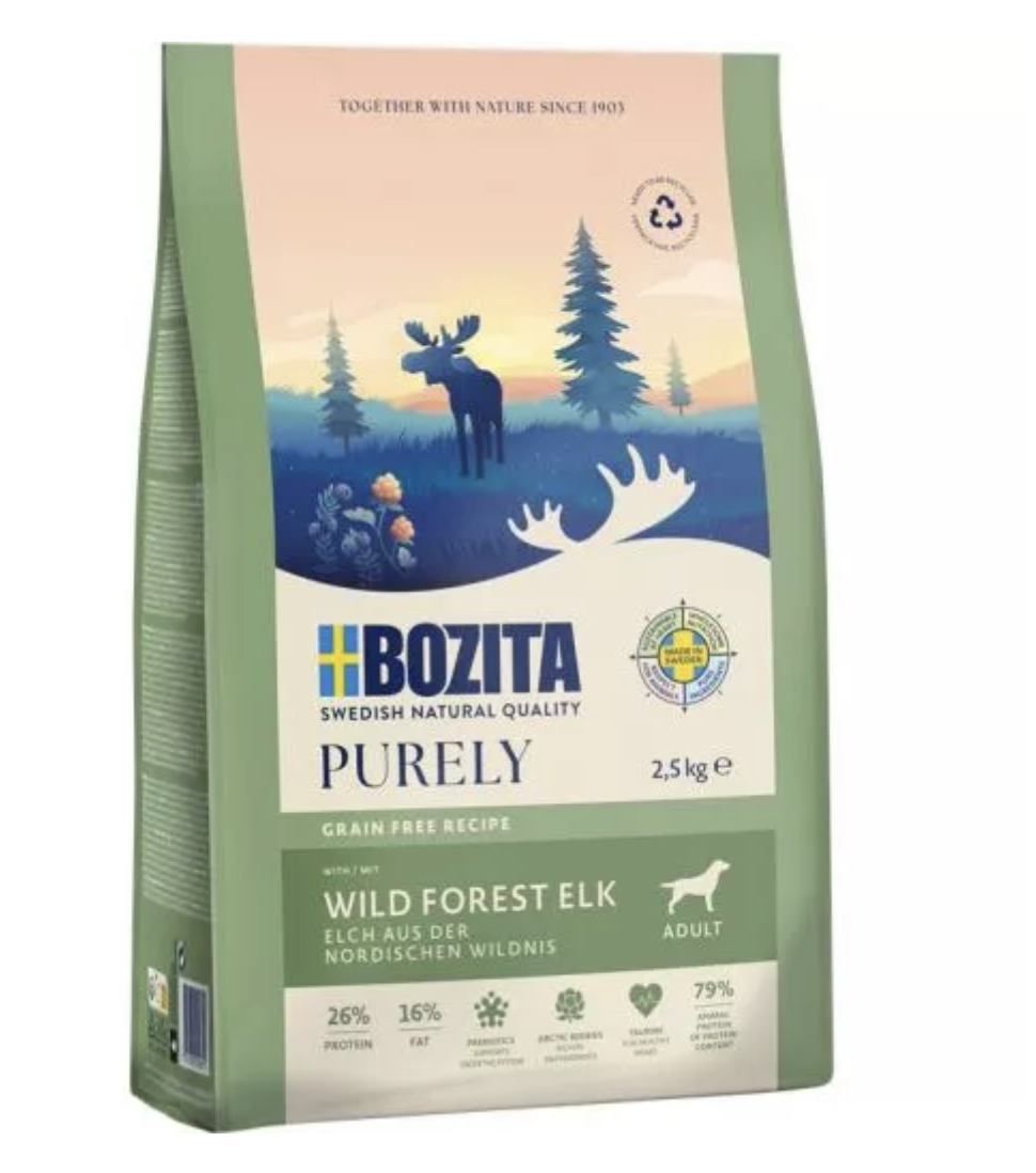 Bozita Purley Adult Elch 2.5kg